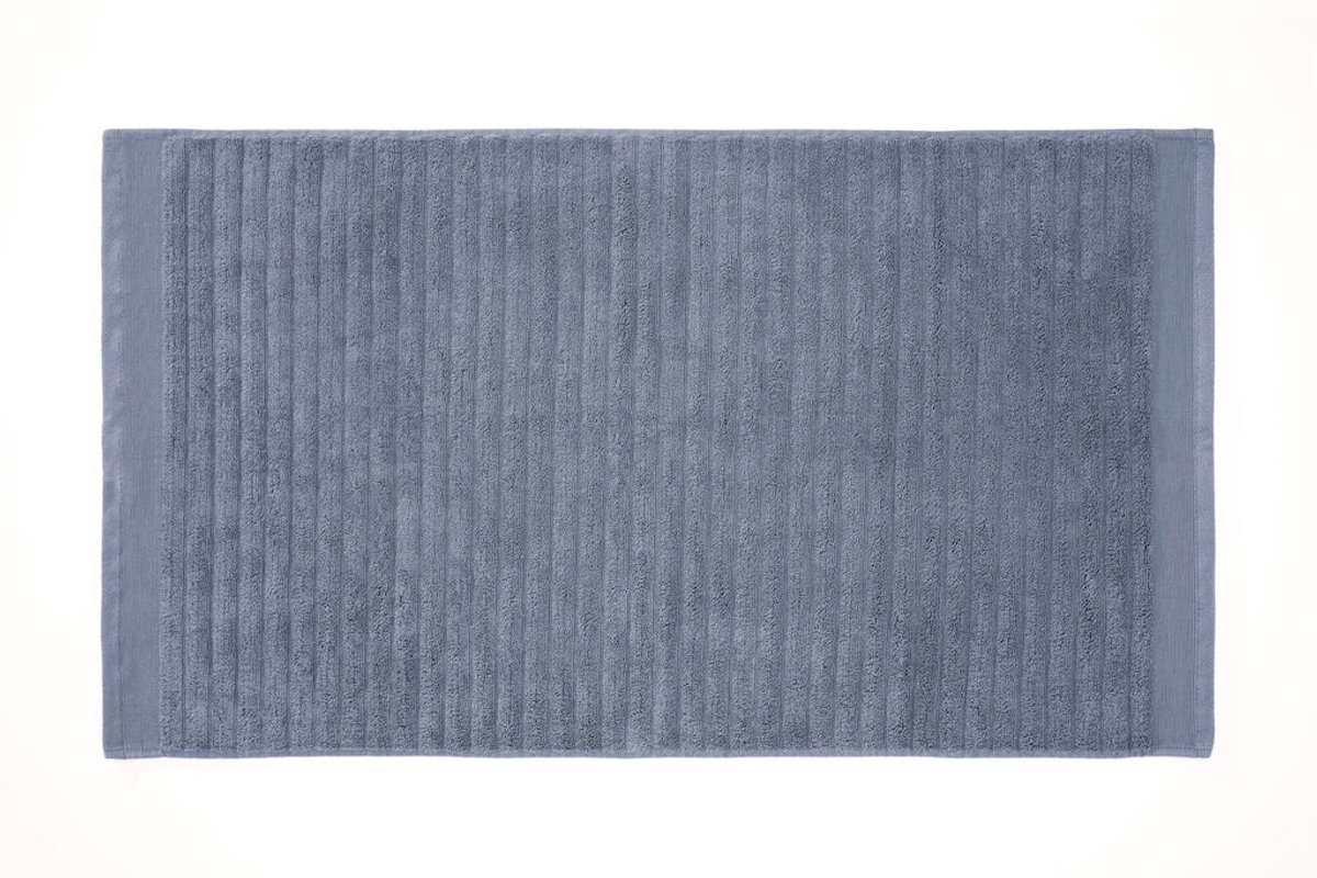 Heckettlane Gastendoekje Prestige - Toilet Handdoek van 100% Katoen - 30x50 cm - Klein handoekje voor WC 3 Stuks - Blauw