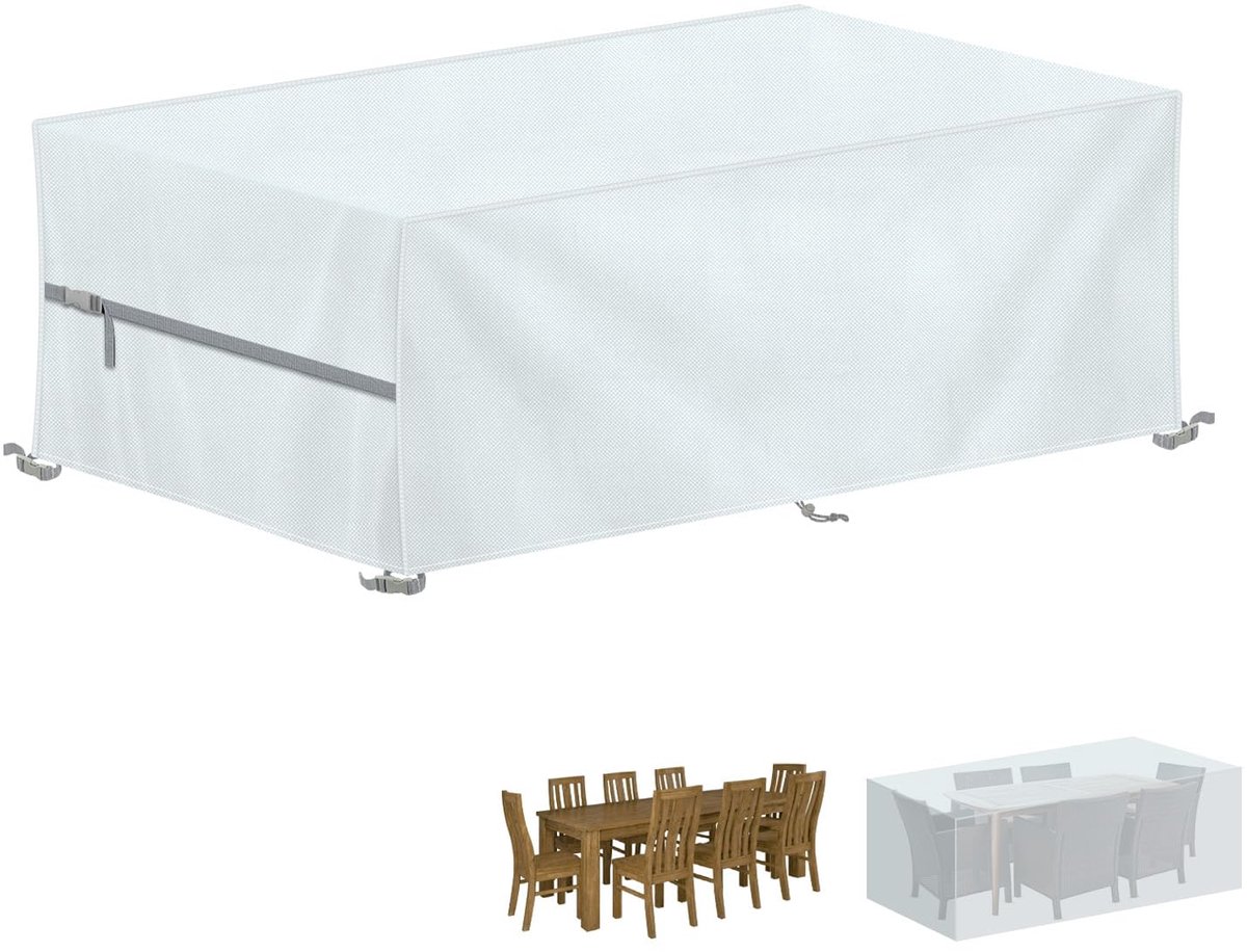 Dailygoods - Tuinmeubelhoes - Waterdichte en UV-bestendige Afdekking voor Tuintafels