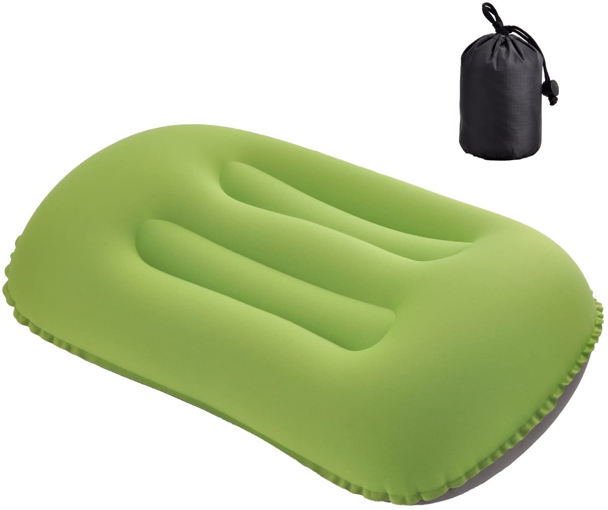 Dailygoods - Opblaasbaar Camping Kussen, 80g, Ultralicht voor Reizen
