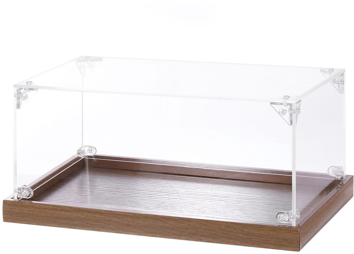 Dailygoods - Acryl Display Case - 25 x 15 x 10 cm Transparante Box voor Verzamelobjecten