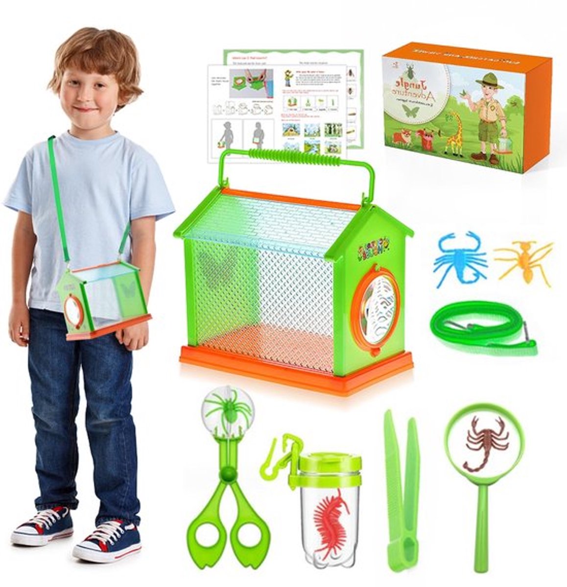 Outdoor Explorer Kit voor Kinderen - Avontuurlijke Speelset - Buiten Spelen - Educatief Speelgoed - Ontdekken - Creatieve Activiteiten - Verkenningsset