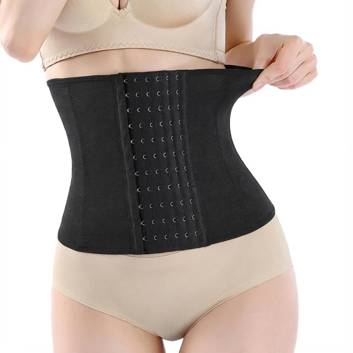 Dailygoods- Tailletrainer - Verstelbare Buikband - Ademend Mesh Korset - Figuurcorrigerend Shapewear - Comfortabel en Elastisch - Premium Polyester