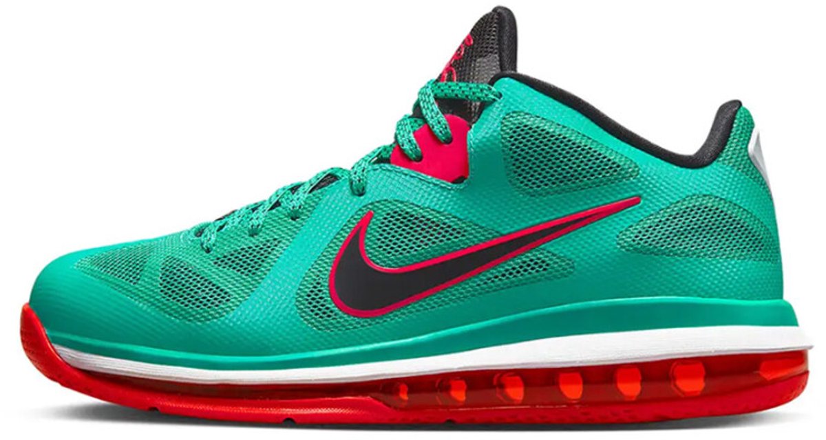 Nike LeBron 9 Low Herenschoenen 42 New /Action Groen
