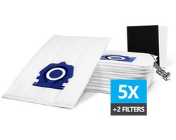5x PREMIUM PRO 3D Stofzuigerzakken Geschikt voor Miele GUARD - 5 Stofzakken + Hygiëne en Motor filter meegeleverd! Premium kwaliteit zakken - Cat & Dog - Anti Allergie -Geschikt voor o.a. Miele GUARD L1, M1, S1