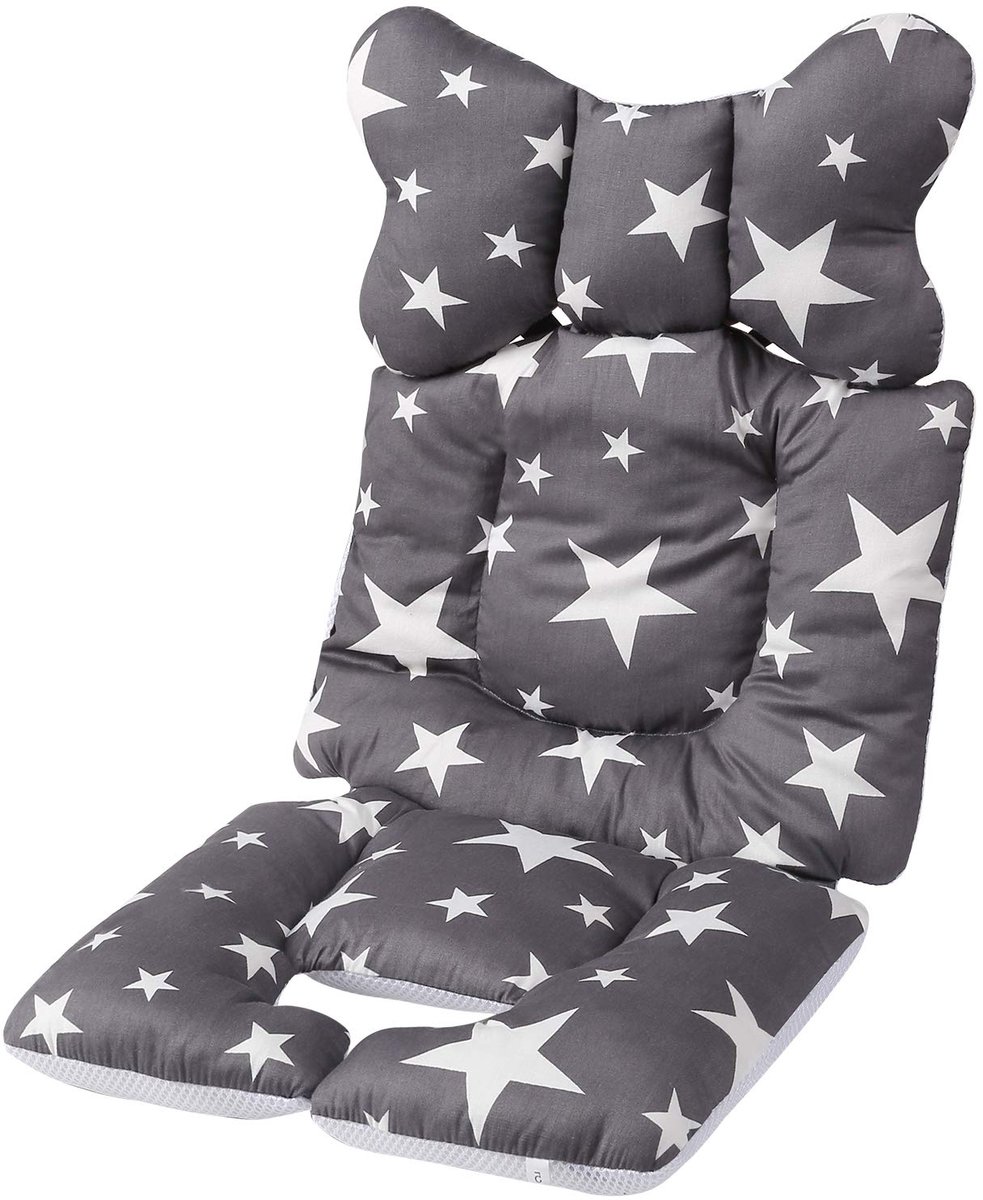 Dailygoods - Universele Baby Zitkussen - Ademend Kussen voor Kinderwagens en Buggy's