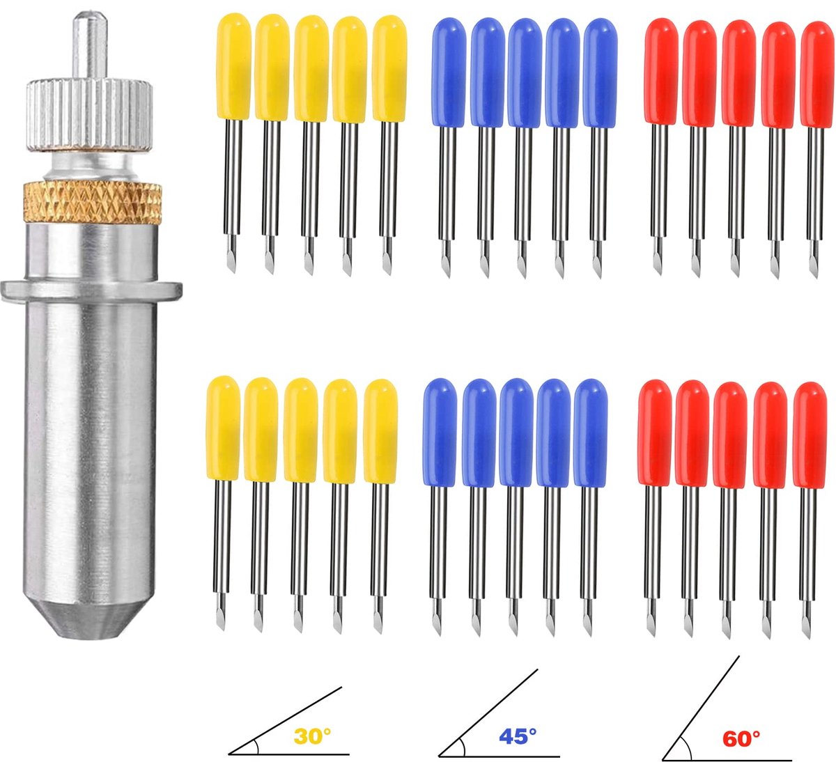 Dailygoods - Vervangende Snijbladen - 30 Stuks voor Plotter