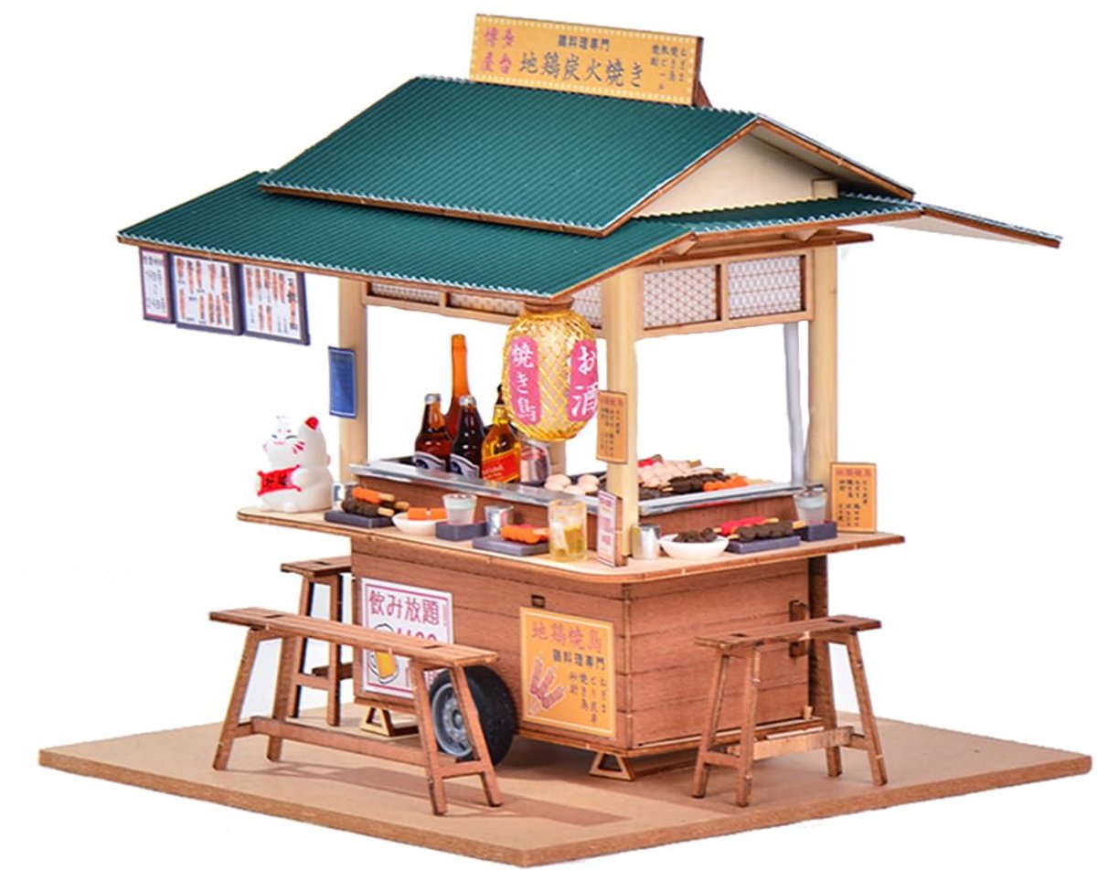 Dailygoods - DIY Poppenhuis Kit - 3D Puzzel met Licht - Japans Model