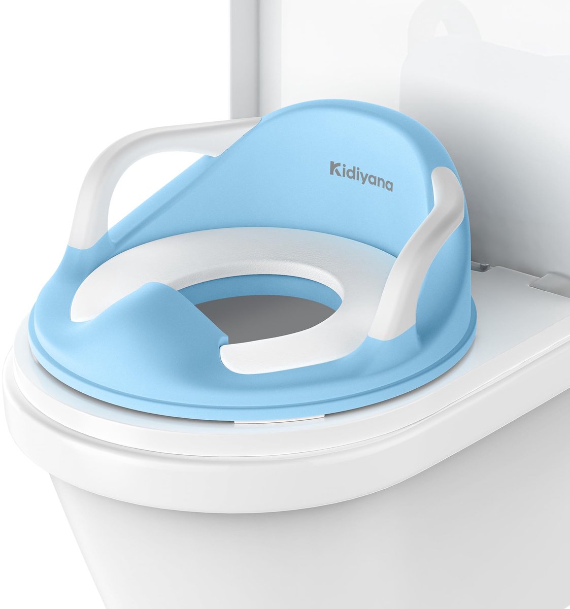 SnelShoppen - Kidiyana Toiletverkleiner voor Kinderen, Ergonomische Kinderwc-zitting met Zacht Afneembaar Zitkussen, Antislip en Stabiele WC-Zitverkle