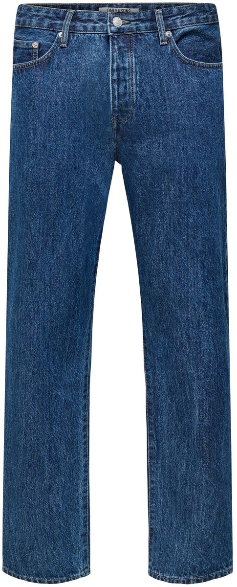 ONLY & SONS Regular fit ONSEDGE Mid waist Straight fit Jeans