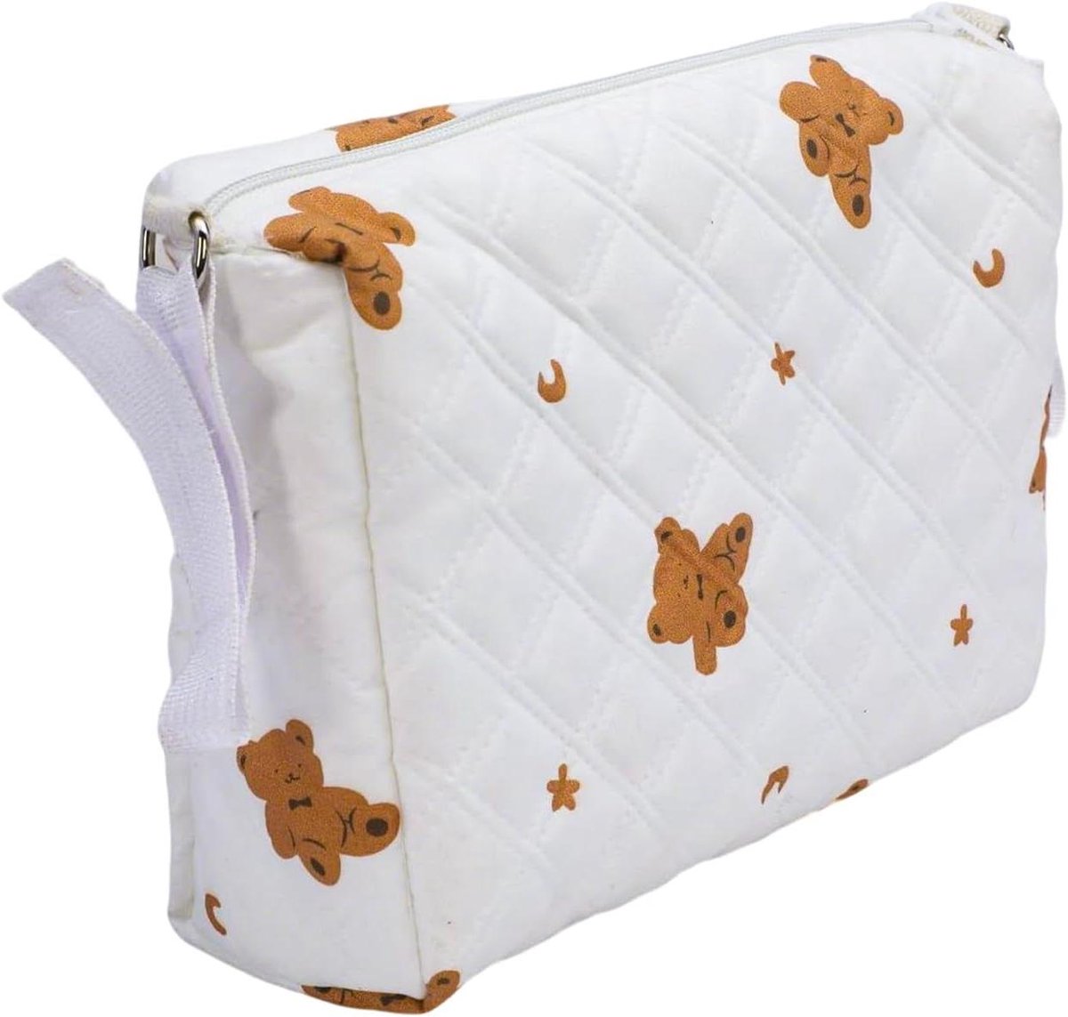 Kleine luiertas - Baby tas - Uitstapjes met baby - Wasbaar berenprint - 25 x 17 x 10 cm - Multicolor
