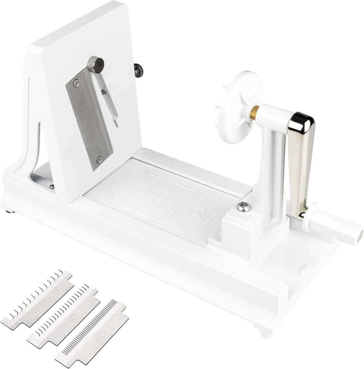 SnelShoppen - SLINGERSNIJDER JAPANS N7111 - Professionele Spiralizer en Snijmachine - Perfect voor Rauw Voedsel, Keuken, Creatieve Koks, Groot Handvat