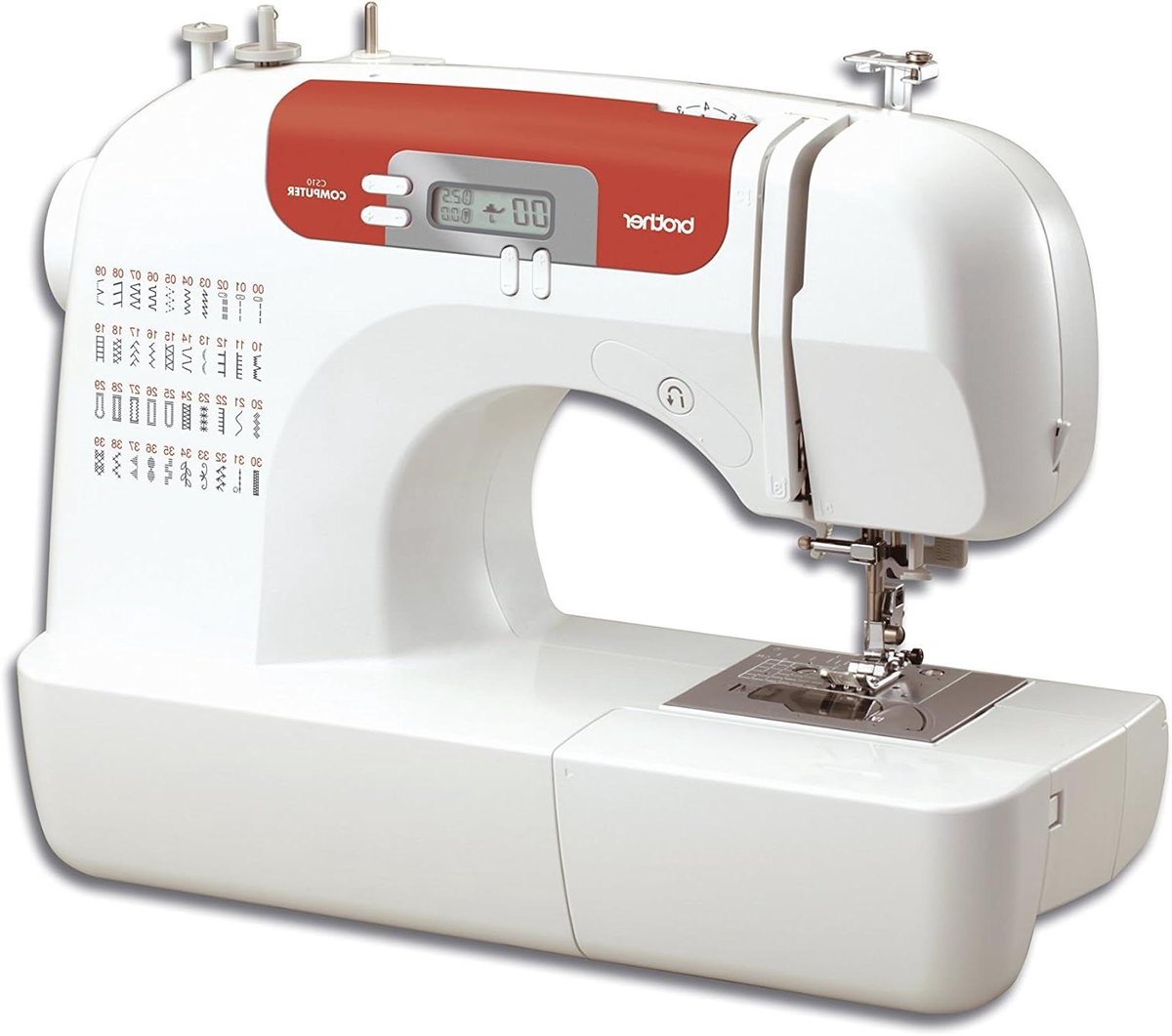 Elektrische Naaimachine - Naaimachine met 40 Steken - Kleding Maken - Automatische Naaldinrijger - 38 x 26 x 17 cm