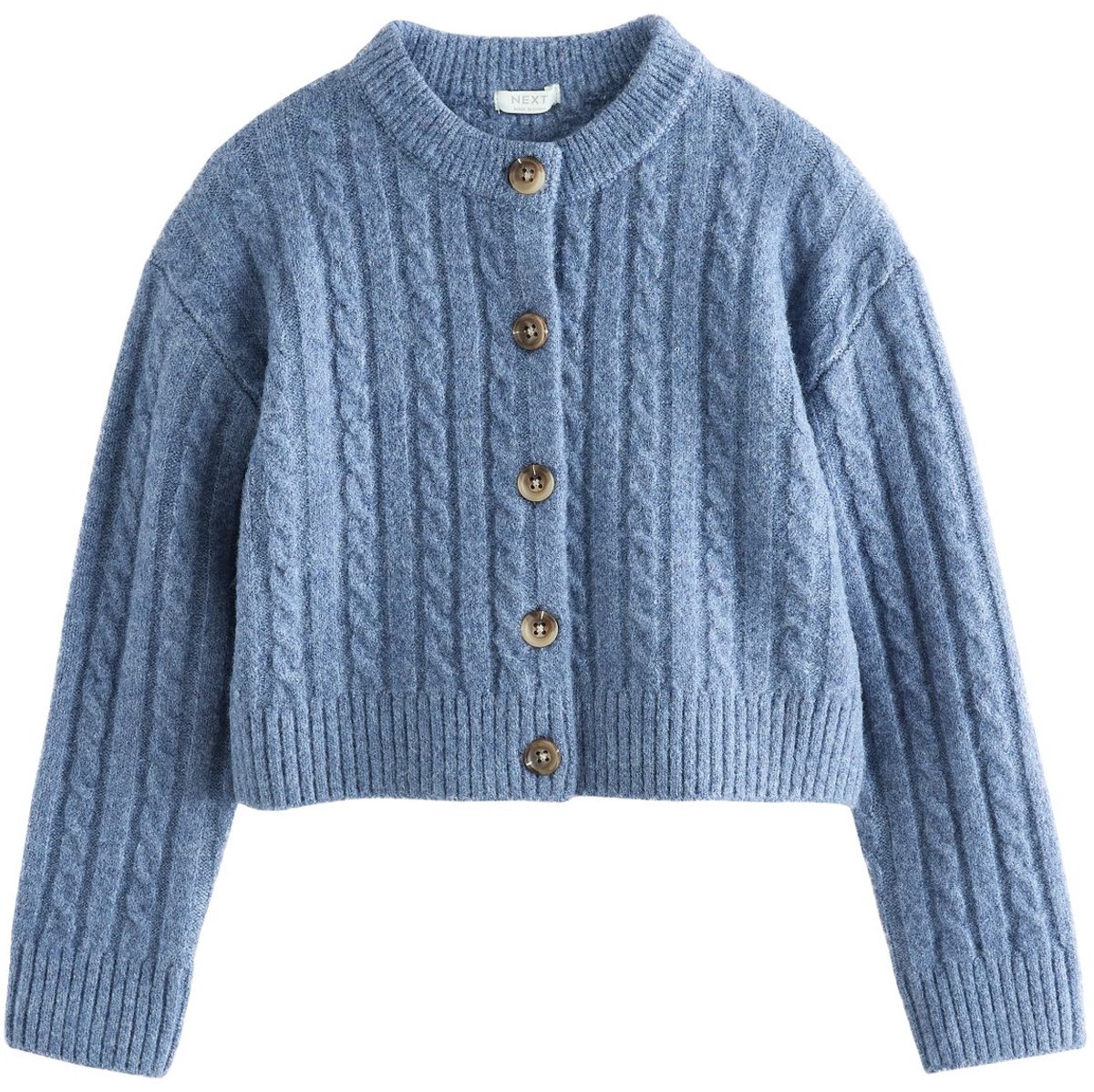 Next - Meisjes - Kabelvest - Blauw