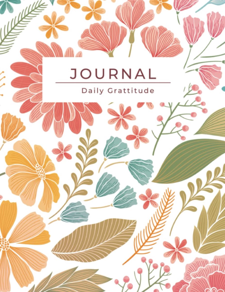 SnelShoppen - Daily Gratitude Journal - Dankbaarheid Notitieboek - Persoonlijke Ontwikkeling - A5 Formaat - 120 Pagina's - Inspirerende Quotes - Perfe