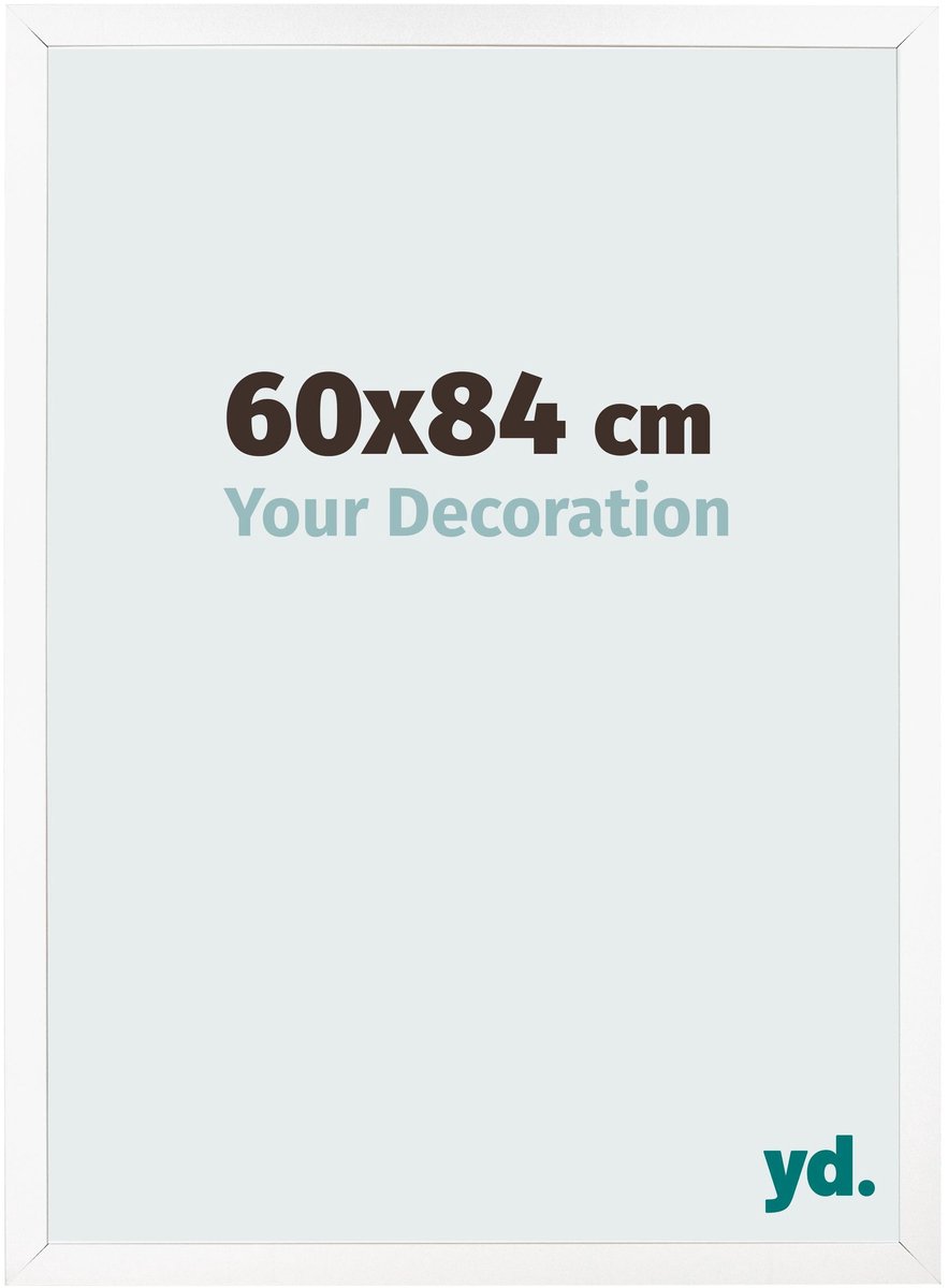 Your Decoration - Fotolijst 60x84 cm - MDF - Wit Mat - Bologna