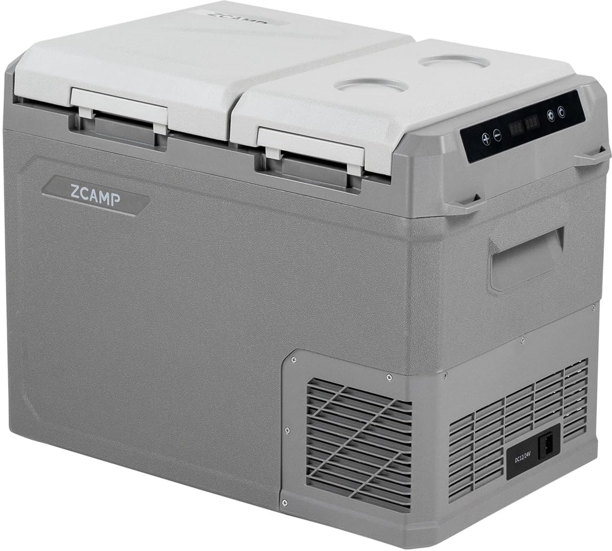 SnelShoppen - Dual-Zone Compressor Koelbox 32L 2in1 Koeler & Vriezer LED Touch Control 12/24V Frigobox tot -20 °C voor Auto en Kamperen