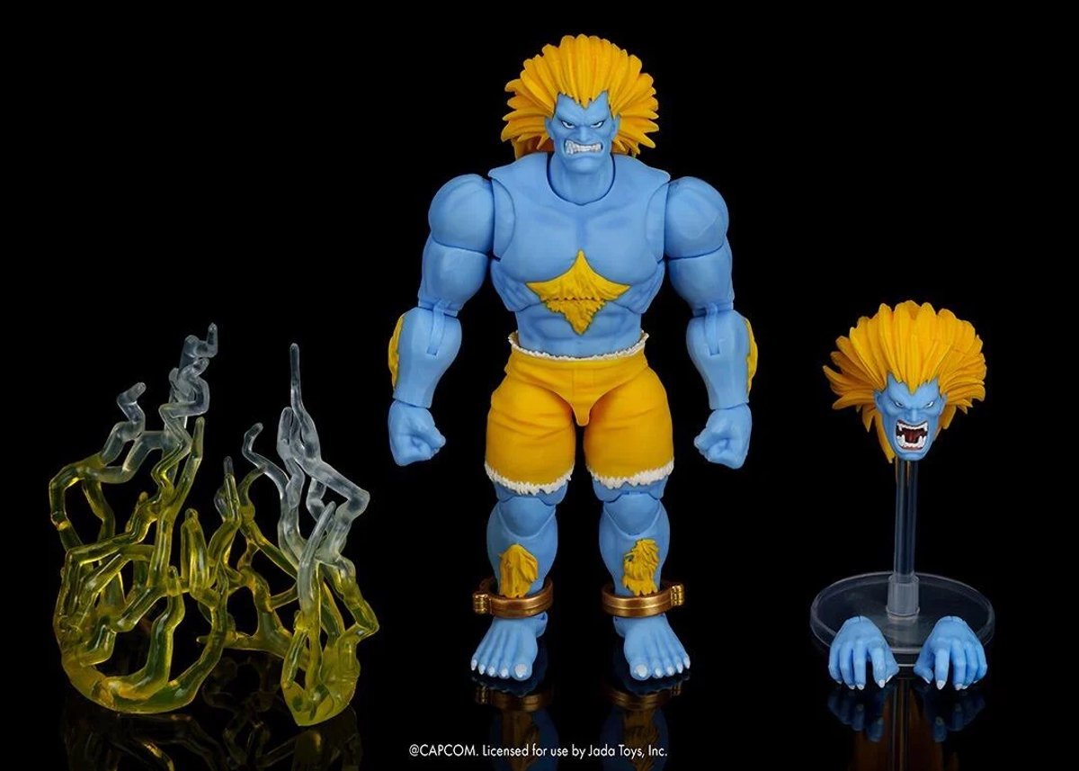 Jada Toys Street Fighter II Action Figure Blanka P2 19 cm Action Figuur