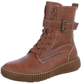 Veterboots - Halfhoog met gesp - Dames/Heren Mt:39
