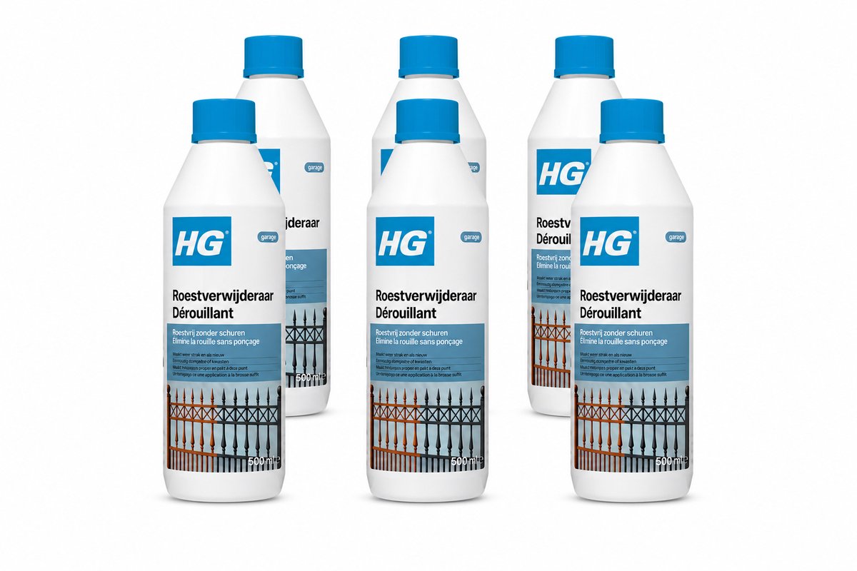 HG roestverwijderaar (500 ml) - 6 stuks