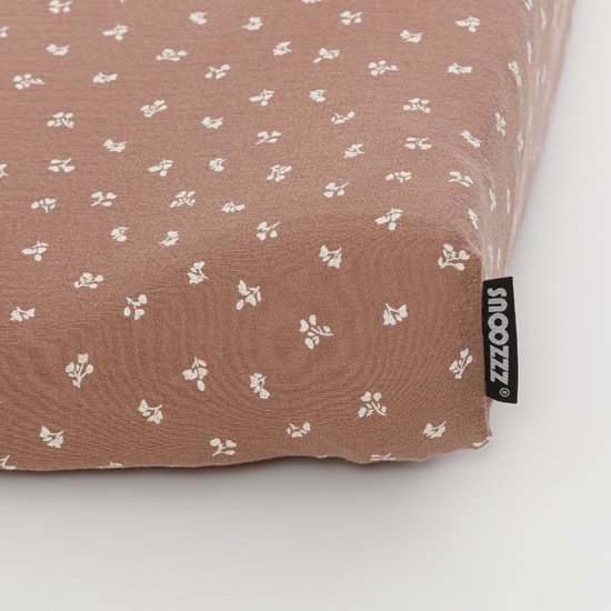 Snoozzz Aankleedkussenhoes - 100% Hydrofiel Katoen - 50x70cm - Babette — afbeelding 5