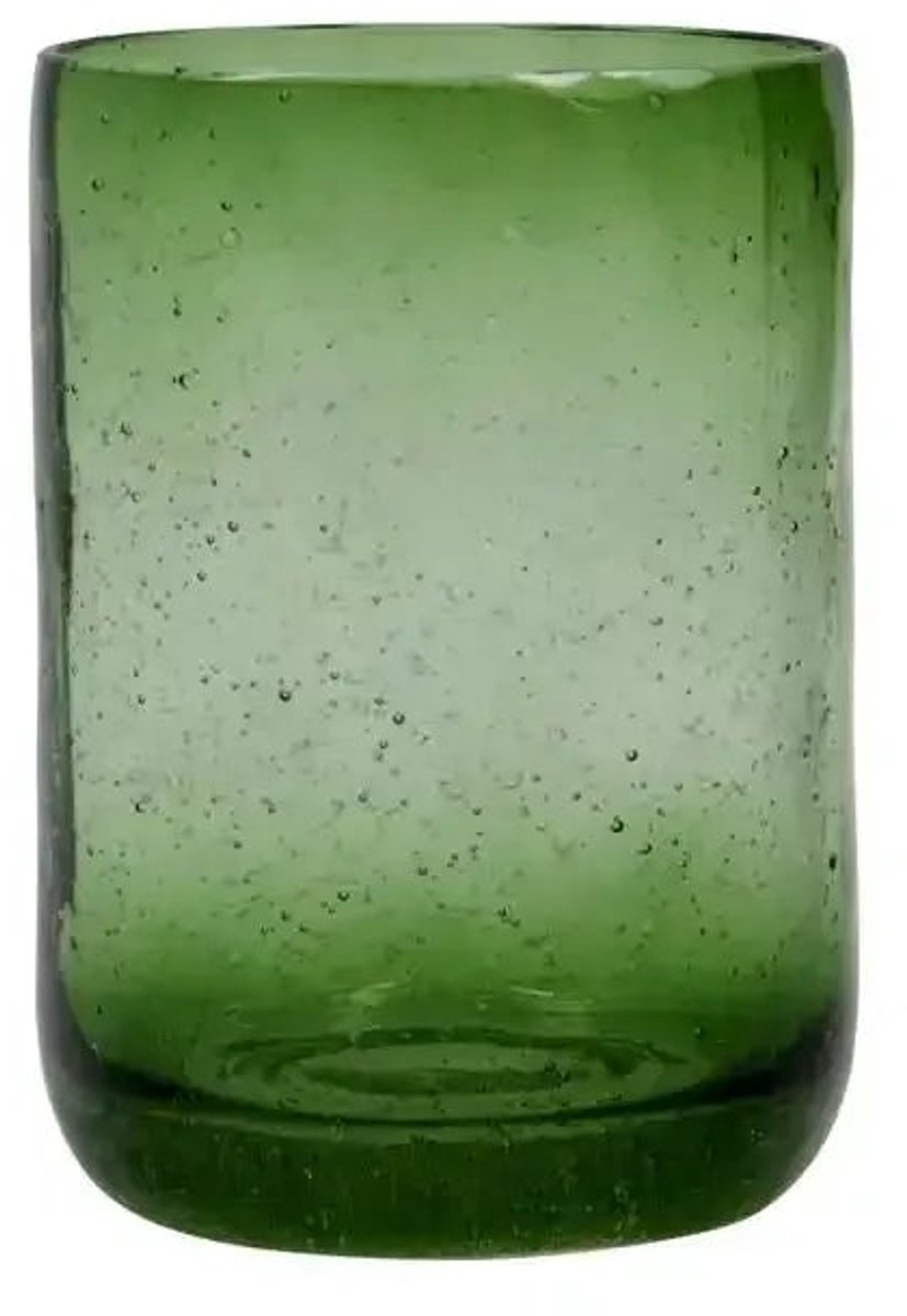 House Doctor Tandenborstelhouder Wah groen glas