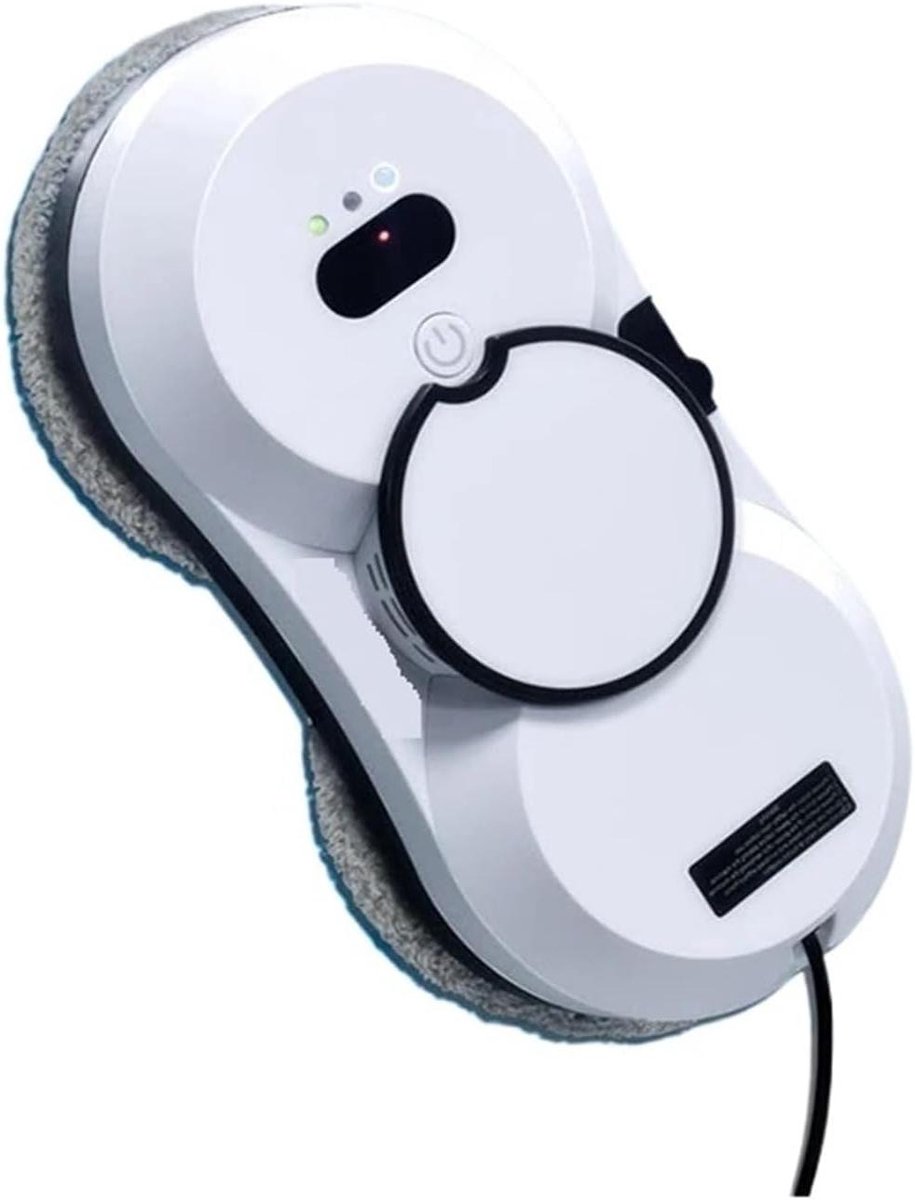 Ramen poetsrobot - Glastreiniger robot - Automatisch ramen wassen - Dubbele sproeiers - 4 meter snoer - Wit