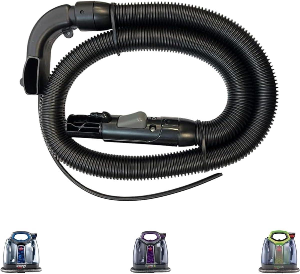 Vervangende Slang - Tapijtreiniger Onderdeel - Vlekken Verwijderen - Flexibele PP Constructie - 36 cm Lengte - Zwart