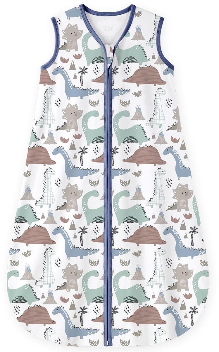 SnelShoppen - Slaapzak voor Baby's Zomer 0,5 TOG - 90 cm - 18-24 maanden - 100% Katoen - Zomerslaapzak voor Jongens en Meisjes - Ideaal voor Thuis en