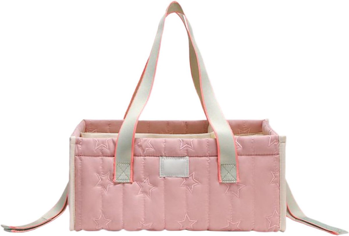 Reis luiertas - Draagtas organizer - Baby spullen opbergen - Lichtgewicht structuur - 35 x 25 x 7 cm