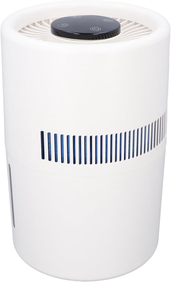 Luchtreiniger Luchtbevochtiger - Dubbel Functioneel - Gezonde Lucht - Stille Werking - 4L Watertank - Wit