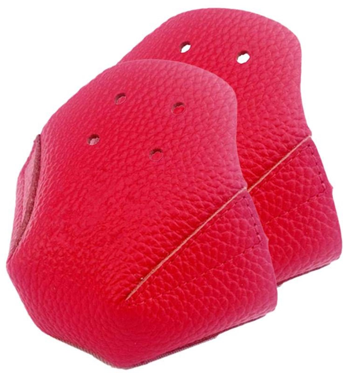 Dailygoods - 1 Paar Teen Cap Protectors voor Rolschaatsen - PU Lederen Bescherming