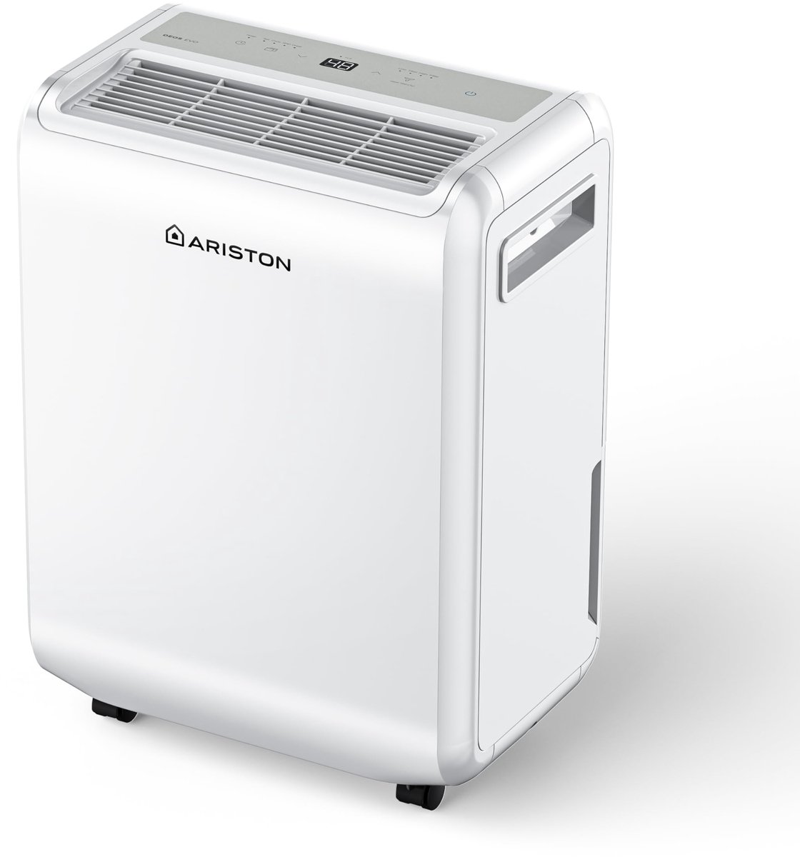 SnelShoppen - Draagbare Luchtontvochtiger 10L/24u met Wielen en 3 Luchtsnelheden voor Badkamer en Ruimtes tot 30m², Compacte Vochtabsorber met Stoffil