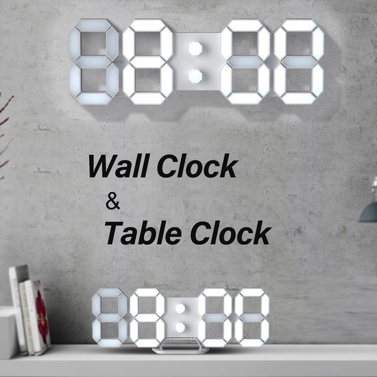 LED Wandklok - Sfeerlamp Wake-up - Ontspanning Slaapkamer - Zonsondergang Simulatie - 14 x 3.81 cm - Kleurrijk — afbeelding 4