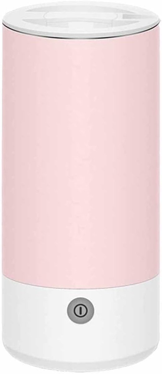 Elektrisch Waterkokertje - Reis Waterkoker - Snel Water Koken - Dubbele Wand Isolatie - 9 x 20 cm - Roze
