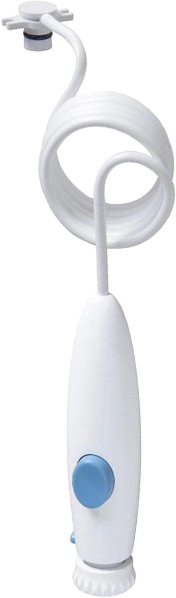 Monddouche Handvat Slang - Vervangende Onderdelen - Mondhygiëne Verbeteren - ABS Kunststof - 17 cm - Wit