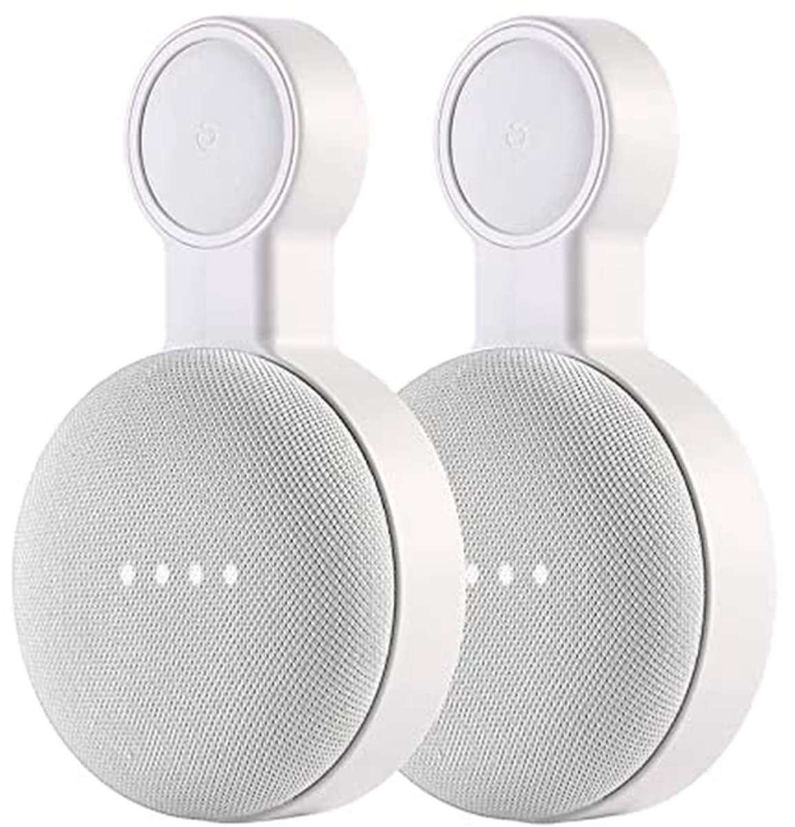 Outlet Wandhouder - Speaker Houder - Netjes Opbergen - Geen Schroeven Nodig - 2 Stuks - Wit