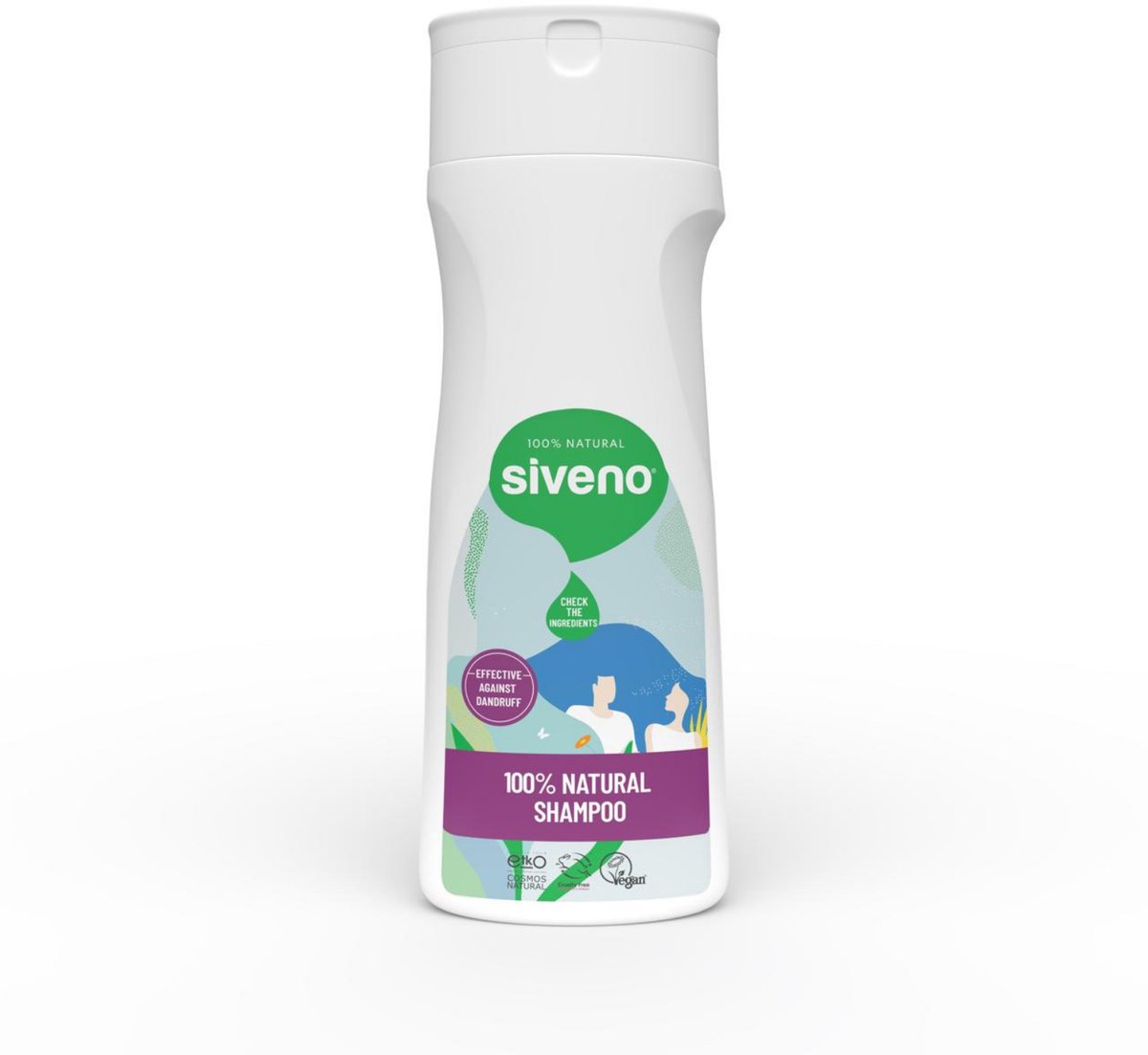 Siveno 100% Natuurlijke Anti-Roos Shampoo, Vegan, 300ml