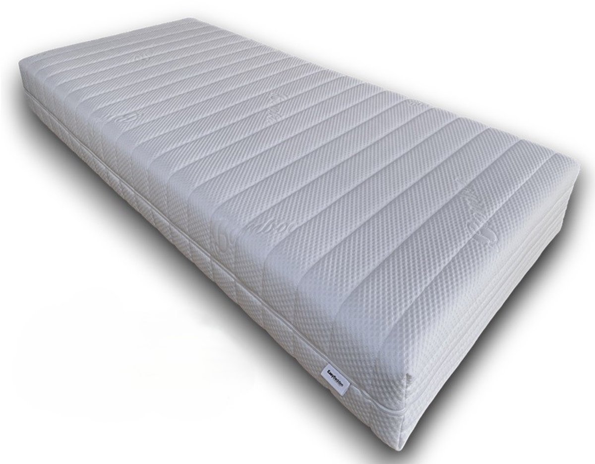 Easy Bedden® 80x170 HR Koudschuim - Hybride - Matras - circa 14 cm - Bamboe Hoes - Anti-Allergisch - Afritsbare wasbare hoes - Hotel kwaliteit - CertiPUR & OEKO-TEX Gecertificeerd