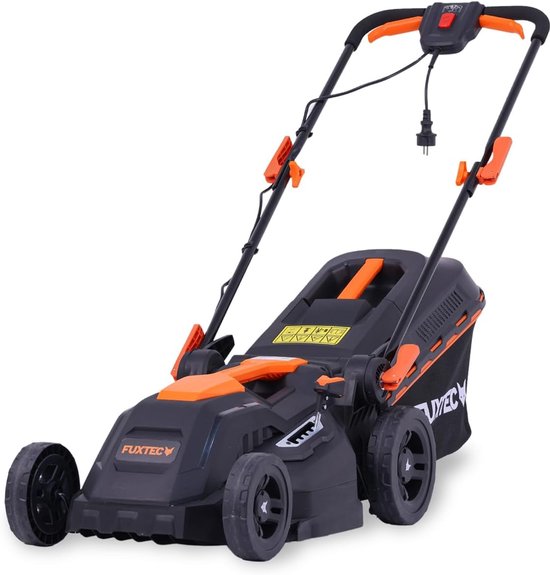 Elektrische Grasmaaier - Grastrimmer Snoer - Gazon Onderhouden - Lichtgewicht Ontwerp - 38 cm Snijdiameter - Zwart — afbeelding 3