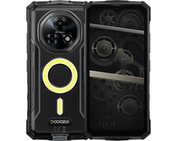 DOOGEE Fire 5 Ultra Robuuste Smartphone - 6GB RAM 128GB ROM - Gemini AI - 13000 mAh - IP68/IP69K Outdoor telefoon - 6,6 inch 90 Hz - Android 15 - NFC GPS - Zwart
