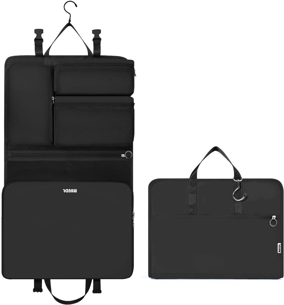 Kofferorganizer Set - Reisorganizer Packing Cubes - Bagage Ordenen - Compressie Systeem - 45x38x5 cm - Zwart