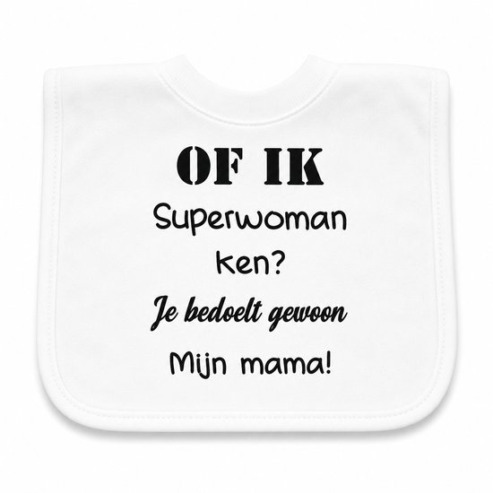 Baby slabbetje cadeau tekst super mama zwangerschap bekendmaking aankondiging voor de liefste aanstaande geboorte gaat worden jullie worden zwangerschapsaankondiging eerste moederdag van VIP-LASER. — afbeelding 2