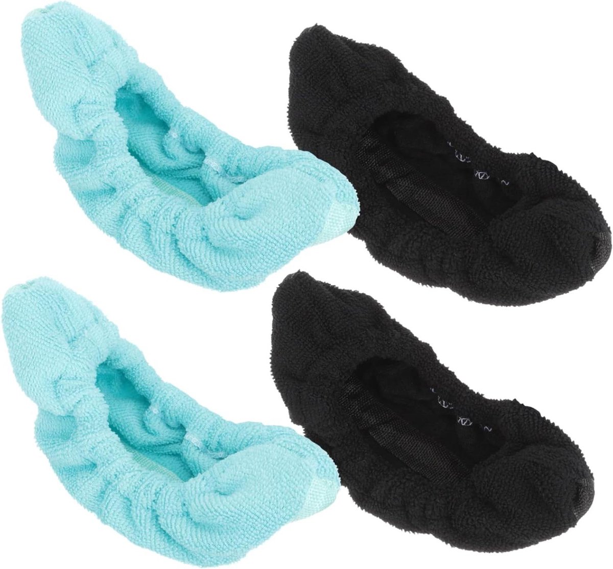 Schaatshoezen Beschermers - Skatersbeschermers Soakers - Schaatsen Beschermen - Microvezel Materiaal - 26x6cm - Blauw