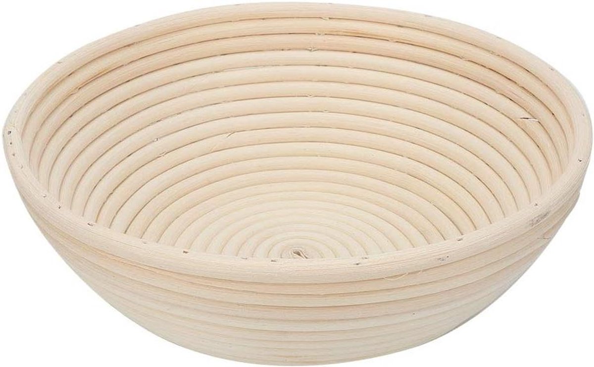Banneton Broodmand Set - Rijsmand Brood - Zelf Brood Bakken - Handgemaakt Rattan - 3 Maten - Natuurlijk