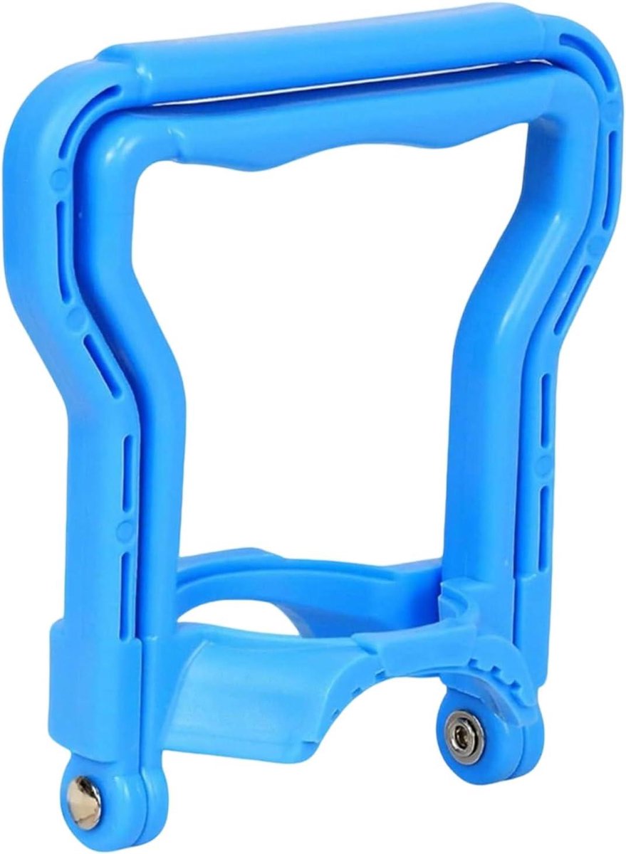 Waterfles Handgreep - Draagbeugel Emmer - Water Tillen - Ergonomische Greep - 14.2 cm - Blauw