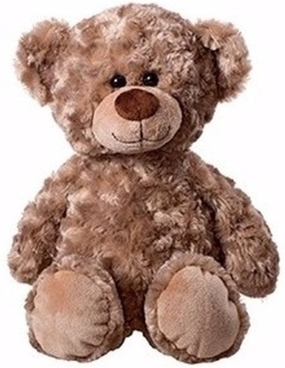 Pluche Knuffel Beer 23 cm Bruin Teddybeer Knuffelbeer extra zacht
