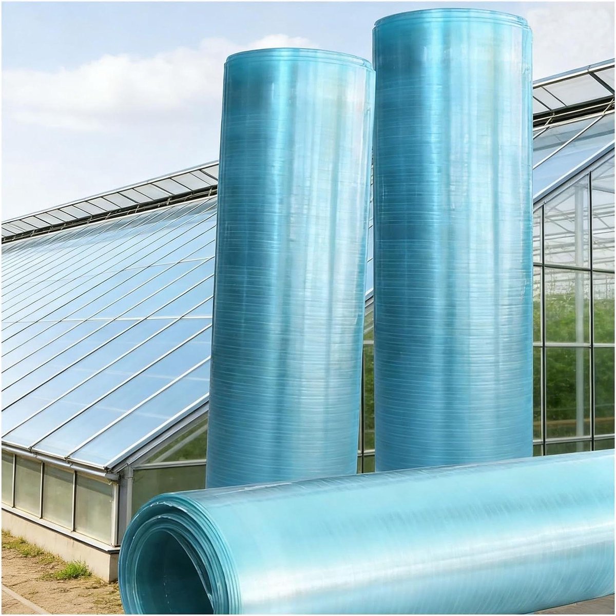 Dakpanelen Polycarbonaat - Serre Platen - Buitenruimte Afdekken - UV Beschermd - 0.8 x 4 m - Transparant