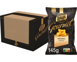 Lay's Gourmet Original - Chips - 12 x 145 gram