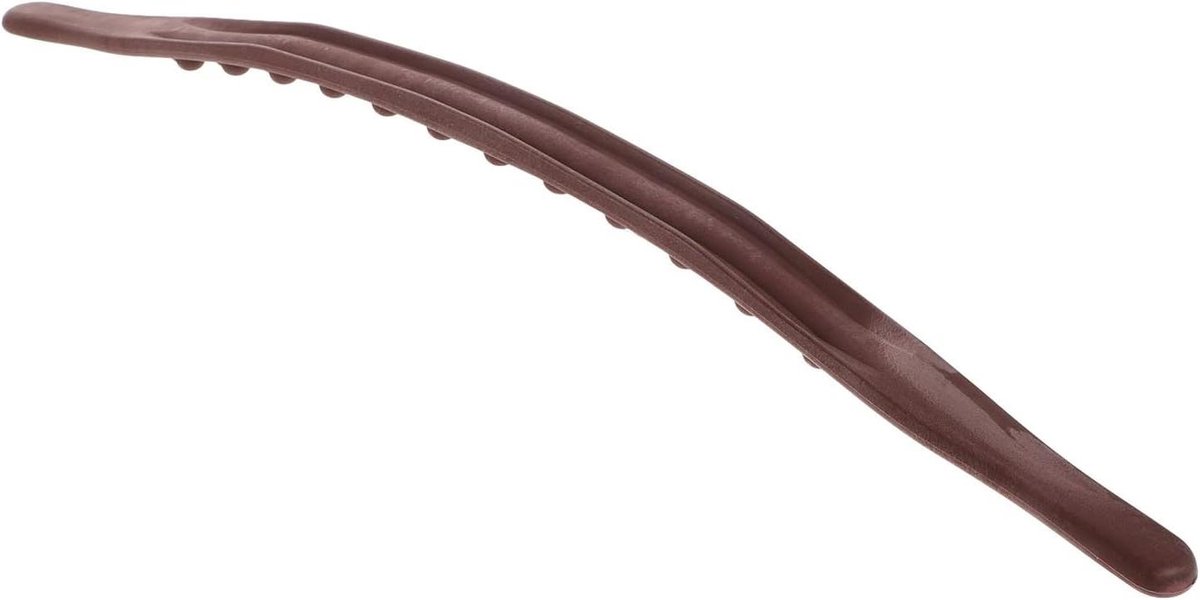 Massagestick met Parels - Spierontspanningsstick - Verlichten van Vermoeidheid - Kunststof met Parels - 52 cm - Koffie