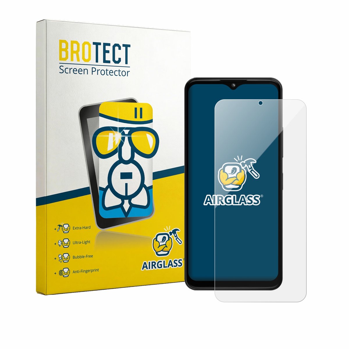 Screenprotector voor HMD Arc Beschermglas transparant